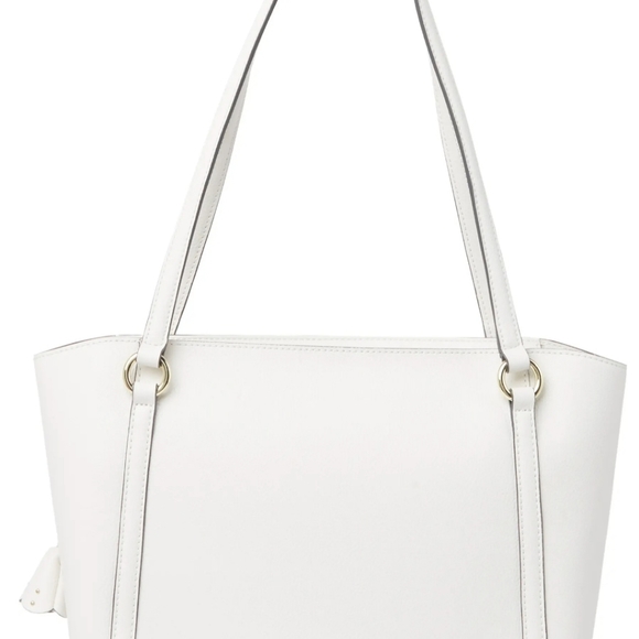 🚫SOLD🚫KARL LAGERFELD PARIS Iris Leather Tote NWTS - Picture 8 of 9